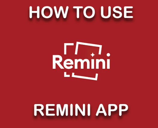 how to use remini